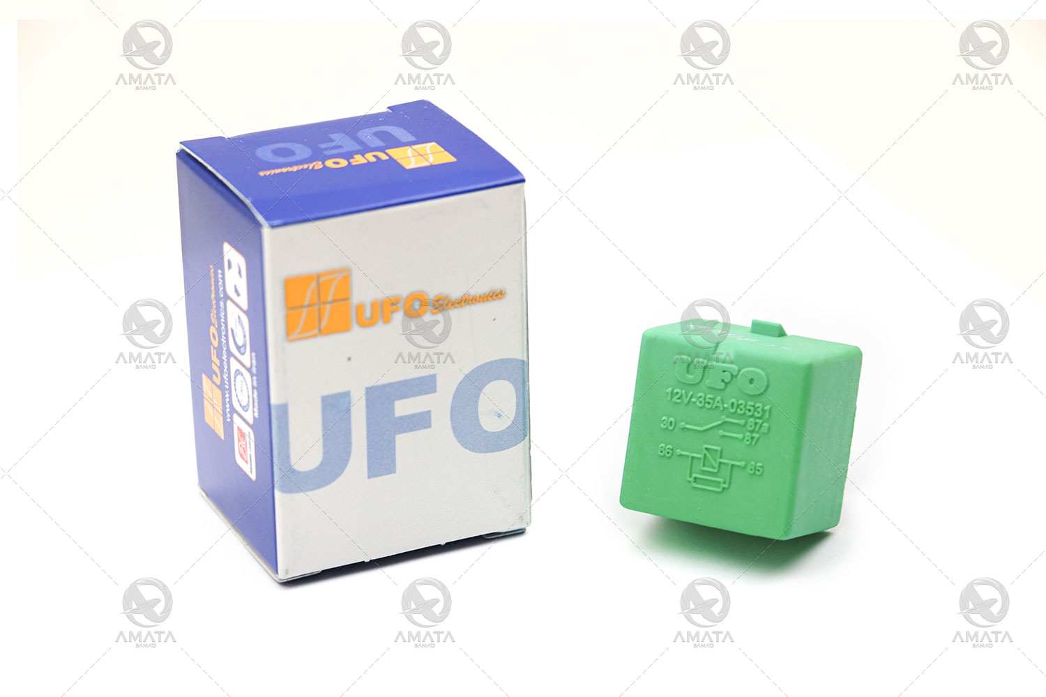 1508040    -    رله فن پژو 206 سبز (UFO)